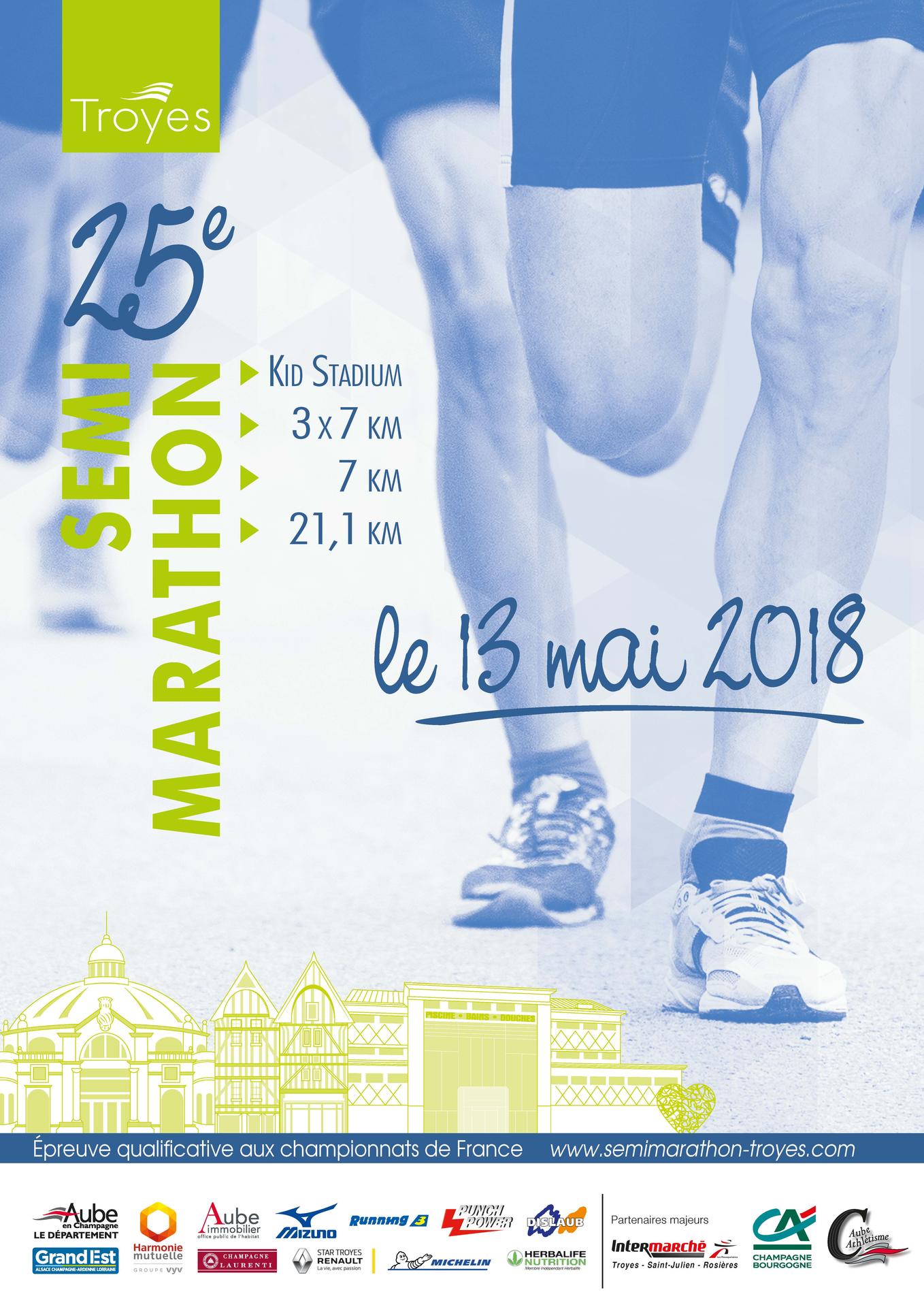 Semi-marathon Troyes 2018