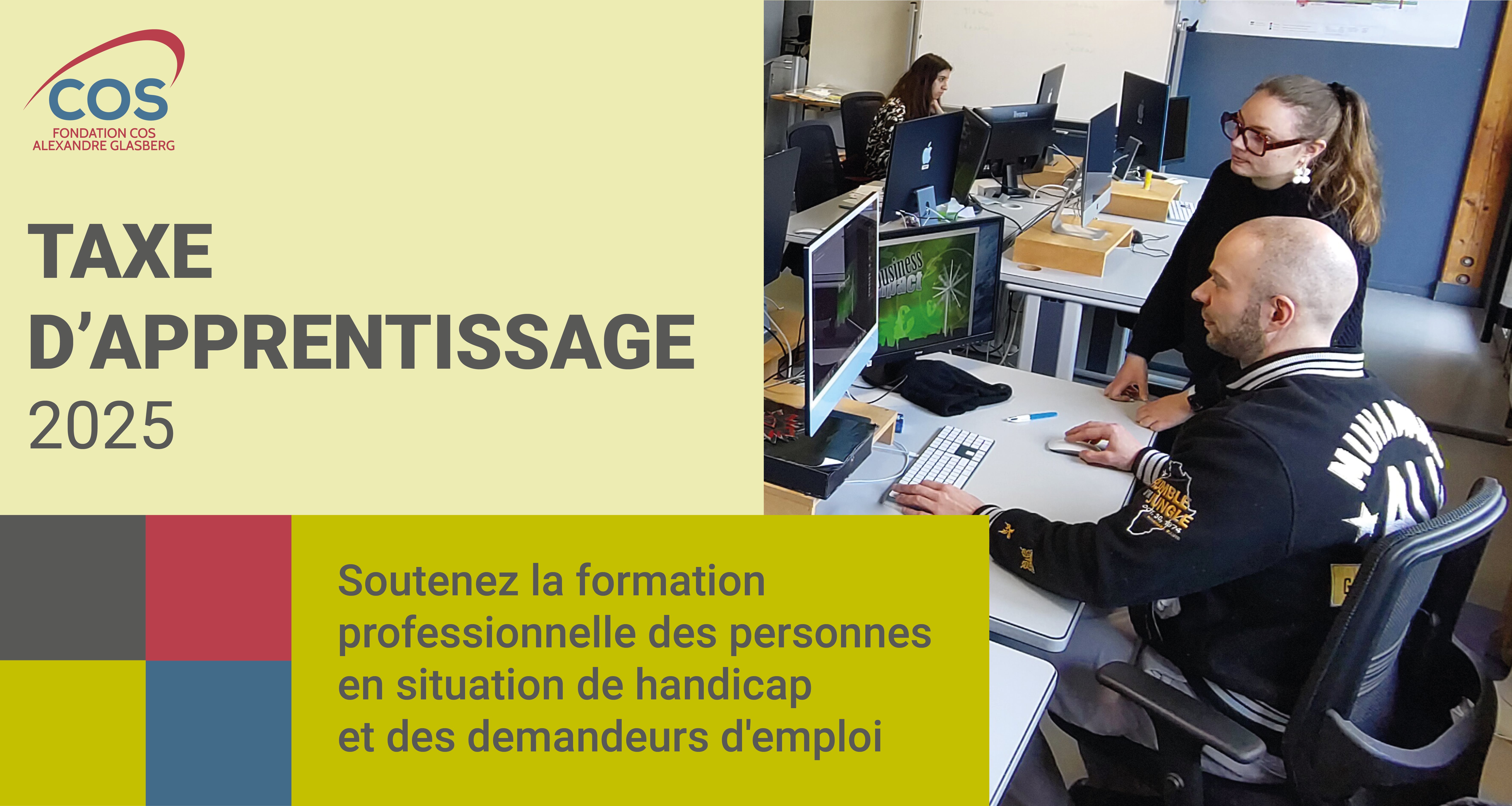 Taxe d’apprentissage 2025 : agissez concrètement en faveur de l’inclusion Taxe d’apprentissage 2025 : agissez concrètement en faveur de l’inclusion