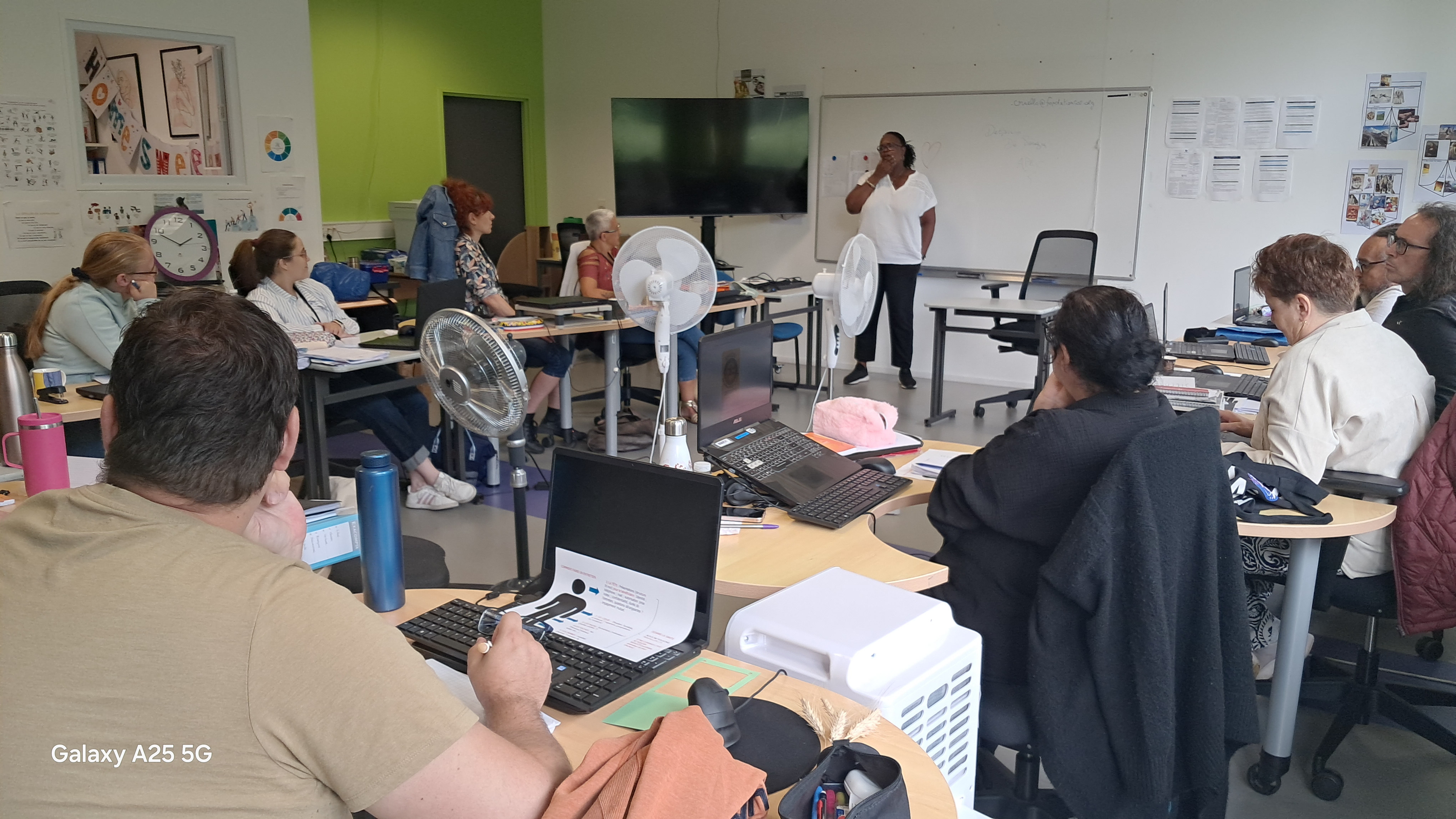 Les stagiaires CIP accueillent une consultante de l’APEC Les stagiaires CIP accueillent une consultante de l’APEC