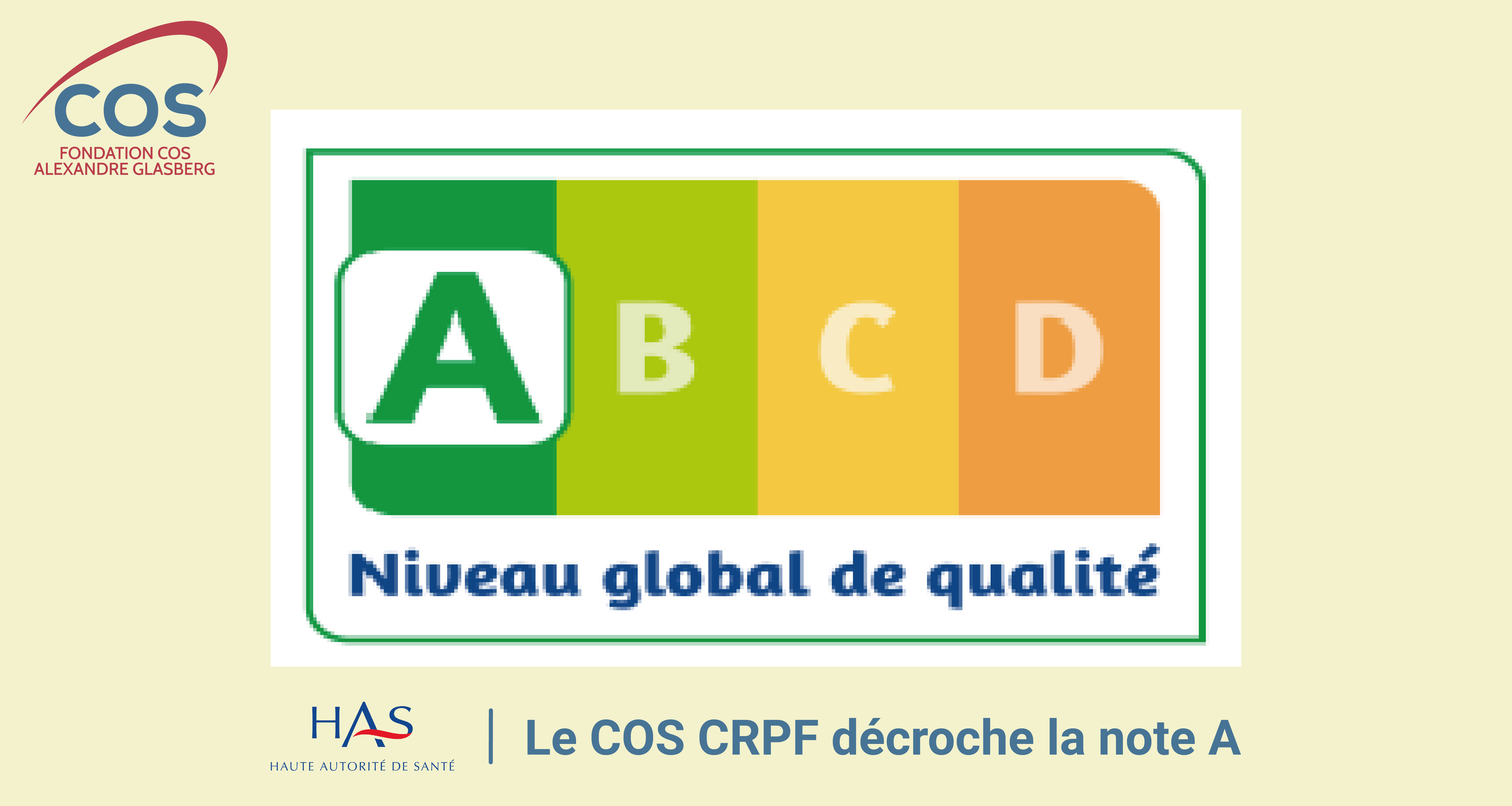Évaluations HAS : le COS CRPF décroche la note A