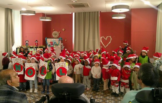 Les petits choristes de l’école Rose Place