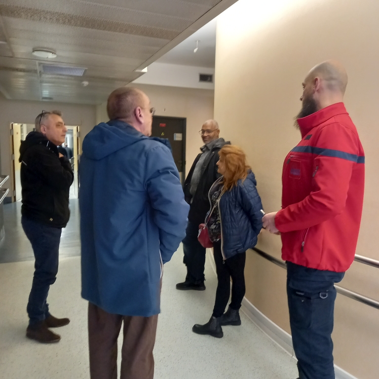 Immersion des stagiaires du COS CRPF à l’hôpital de Montereau-fault-Yonne