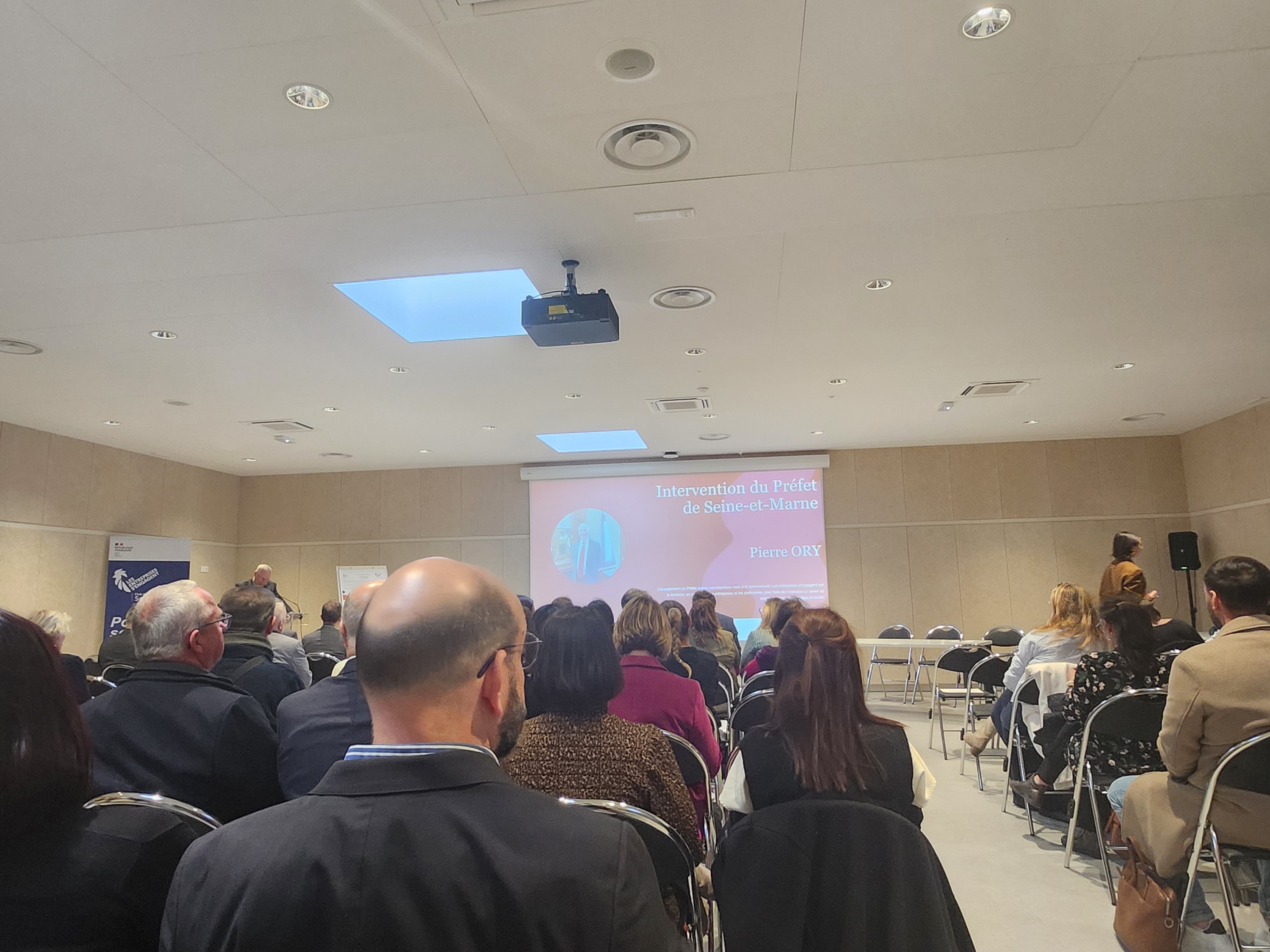 Le COS CRPF présent à la rencontre “Les Entreprises s’engagent” à Melun