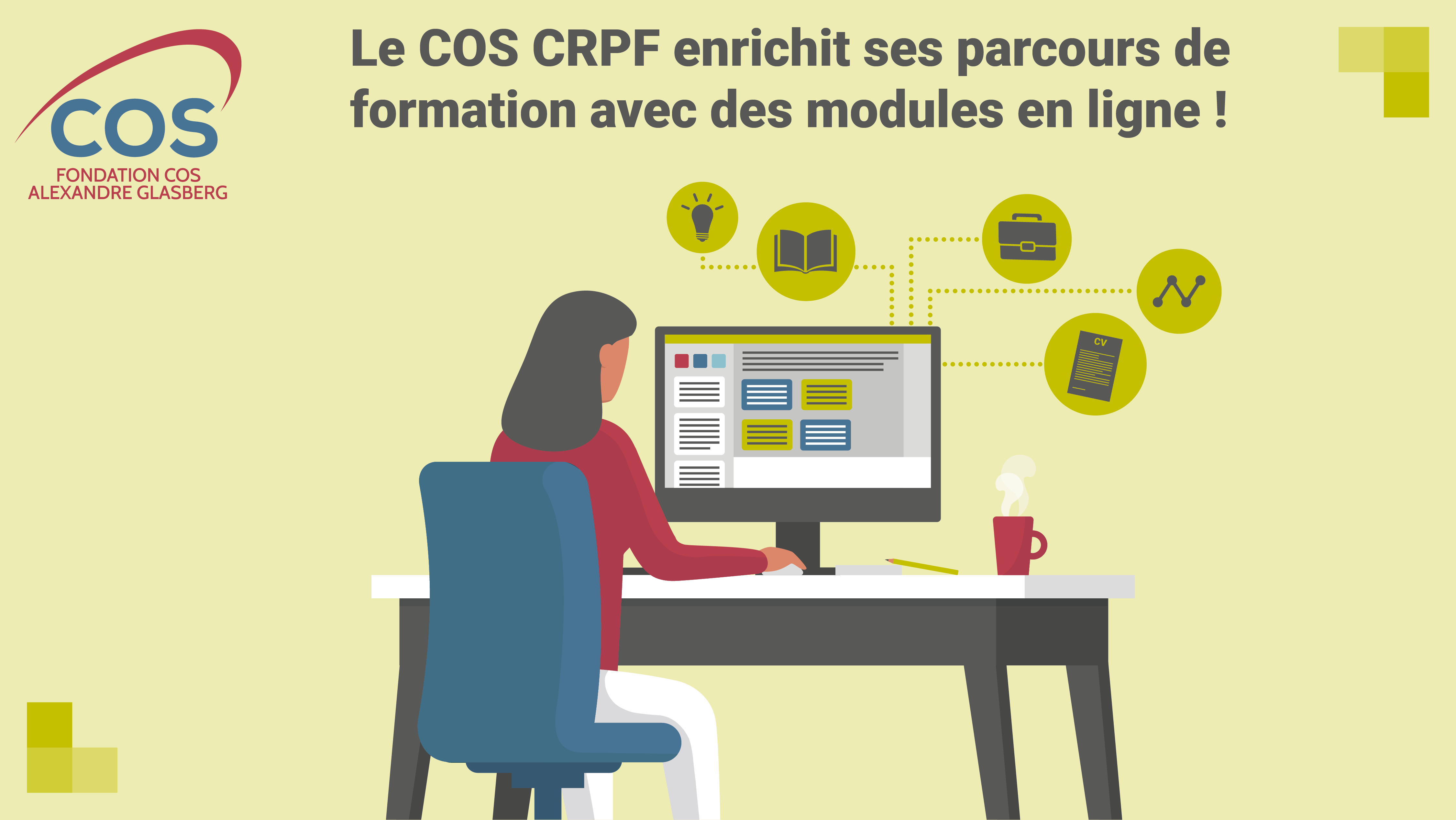 Le COS CRPF enrichit ses parcours de formation avec des modules en ligne