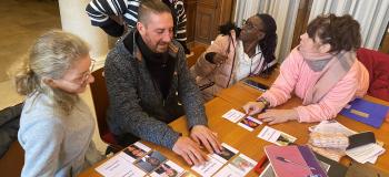 Tour des métiers 77 pour les stagiaires du COS CRPF
