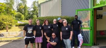 Les stagiaires du COS CRPF au Challenge des Héros Militaires 2025