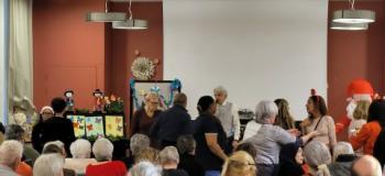 Le grand goûter de Noël avec les familles