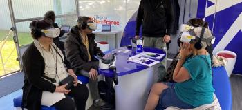 Le Bus de l’orientation Oriane fait étape au COS CRPF