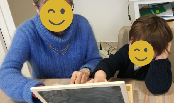 Atelier intergénérationnel crèche