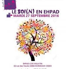 "Le soin en Ehpad" colloque organisé par le COS Villa Pia