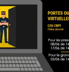 Portes-ouvertes virtuelles du COS CRPF spéciales filière sécurité