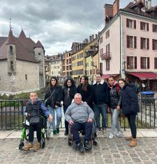les résidents de l'EAM ont visité la belle ville d'Annecy