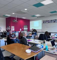 Les stagiaires « Conseiller en Insertion professionnelle » accueillent un thérapeute