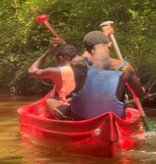 Deuxième séance de canoë-kayak