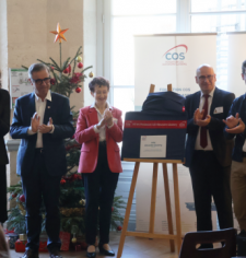 Dévoilement de la plaque Salle Alexandre Glasberg