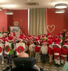 Les petits choristes de l’école Rose Place