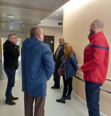 Immersion des stagiaires du COS CRPF à l’hôpital de Montereau-fault-Yonne