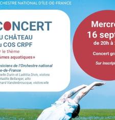 Concert de musique de chambre au château du COS CRPF